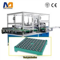 Automatische Inspektionsmaschine für automatische Ölpumpenbehälter-Füllstopfen